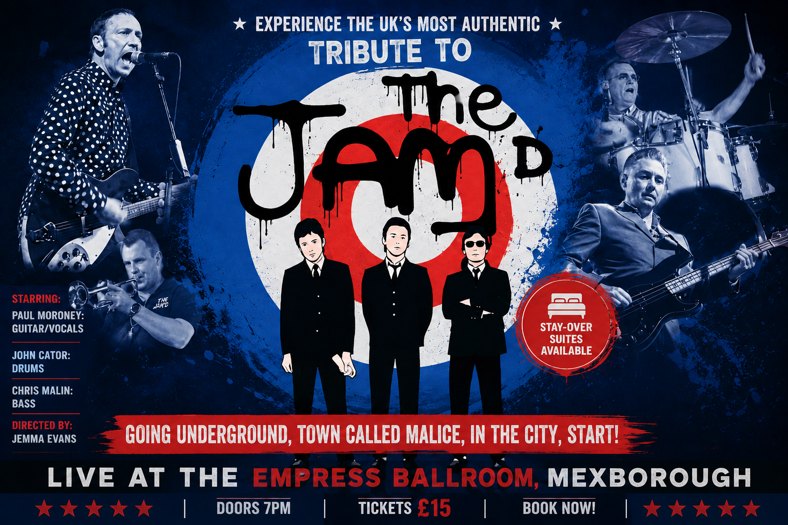 The Jam Ballroom Concert Poster